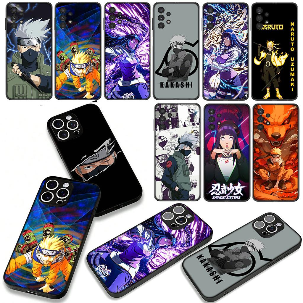 for Samsung Galaxy A36 A17 A26 A07 A35 A54 A53 A13 A33 A34 S8 S9 S20 S21 FE S10 Plus Cover Case Hinata Hyuga Kakashi Narutos