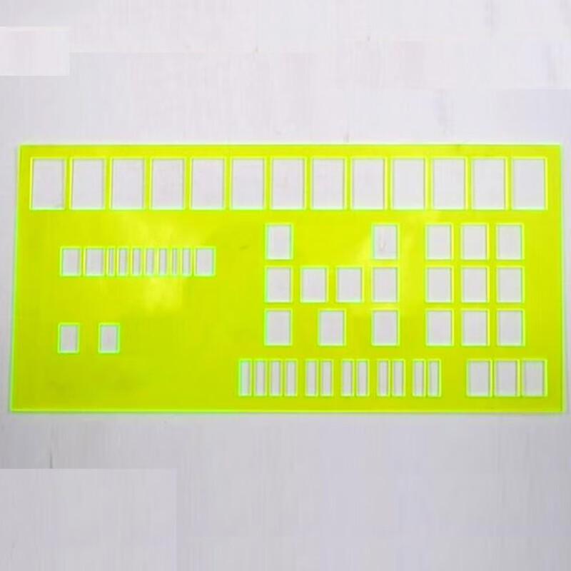 Churong Topography Map Reading Square Ruler