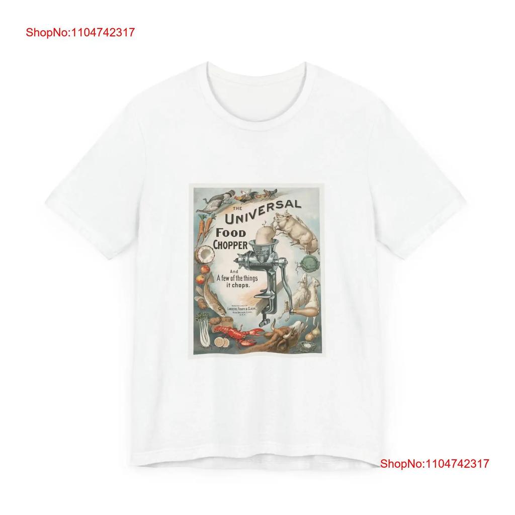 POP Culture Classics Universal Food Chopper Jersey T Shirt vintage Washed graphic Comfortable Stretched Soft designer clothes