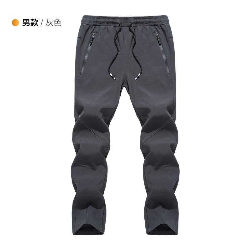 Unisex Softshell Pants With Fleece Lining Windproof Waterproof Skiing Hiking Outdoor Winter Fall