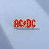 Fashionable Rock Acdc Band Pin Chic Geometric Letter Design Ideal Gift All For