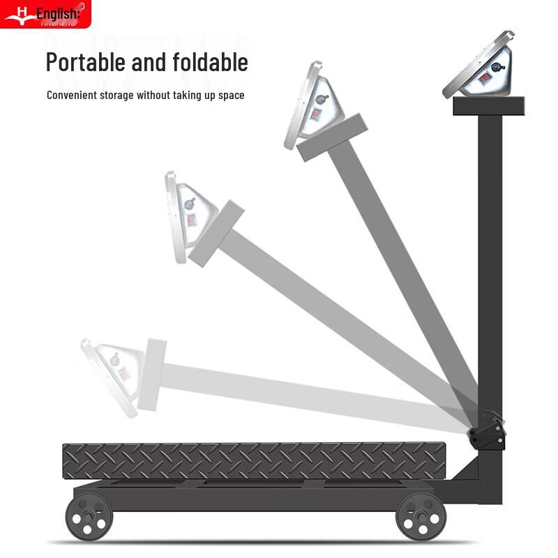 Yingheng Commercial Rechargeable Foldable Electronic Platform Scale (CN Version)