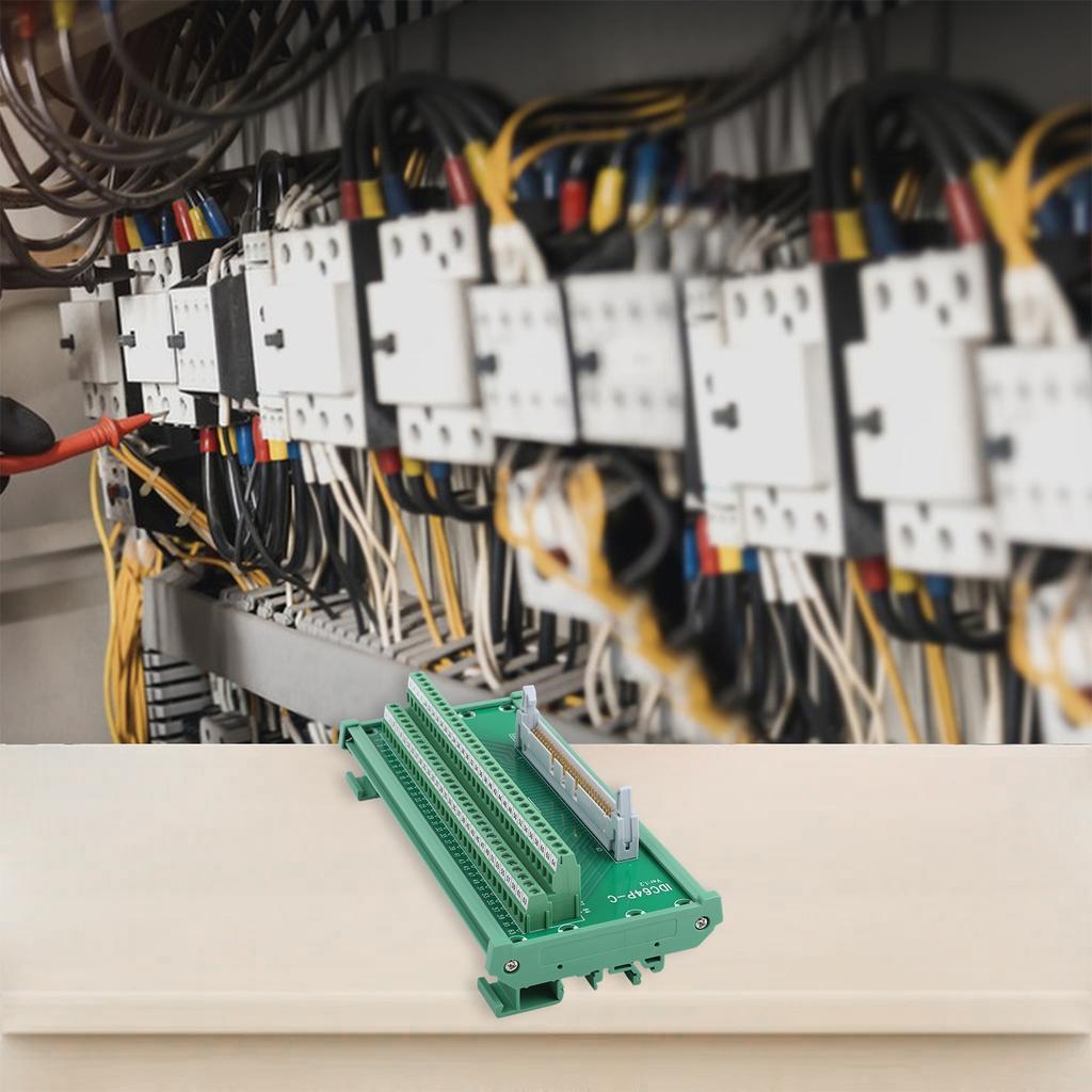 For industrial IDC64P C Type Connector Terminal Block 64 Pin with Shell Compatible with Various Control Systems