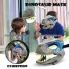 Realistic Movable Mouth Dinosaur Skull Mask - T. Rex Skeleton Design