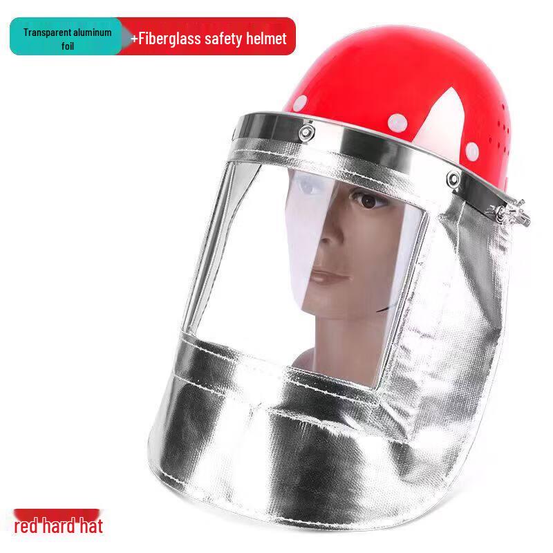 1000 Degree Heat Resistant Aluminum Foil Face Shield