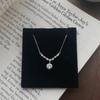 Sterling Silver Shining Starry River Zircon Necklace for Women - Niche Light Luxury Design Clavicle Chain, Perfect Goddess Festival Gift