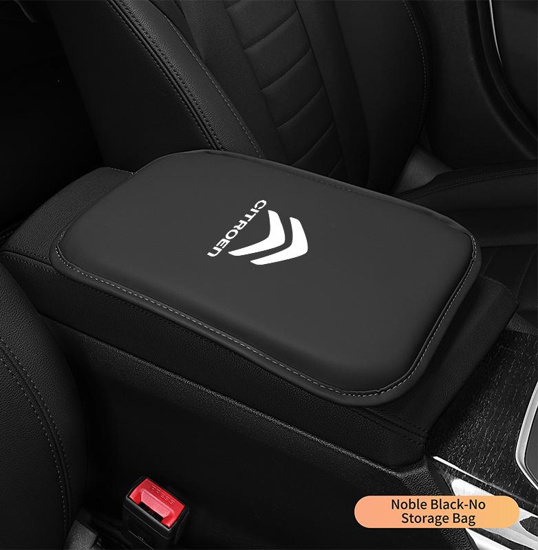 PU Leather Car Armrest Cushion Storage Box Cover Pad Protection Mat For Citroen C4 C5 C3 C2 C1 C4L C6 Picasso Saxo Accessories