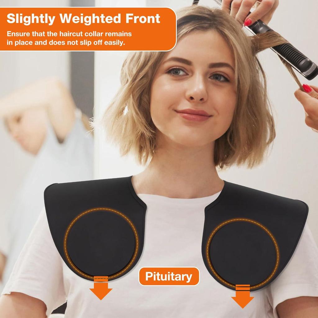 Silicone Striped Extra Long & Large Unisex Salon Hairdressing Cape