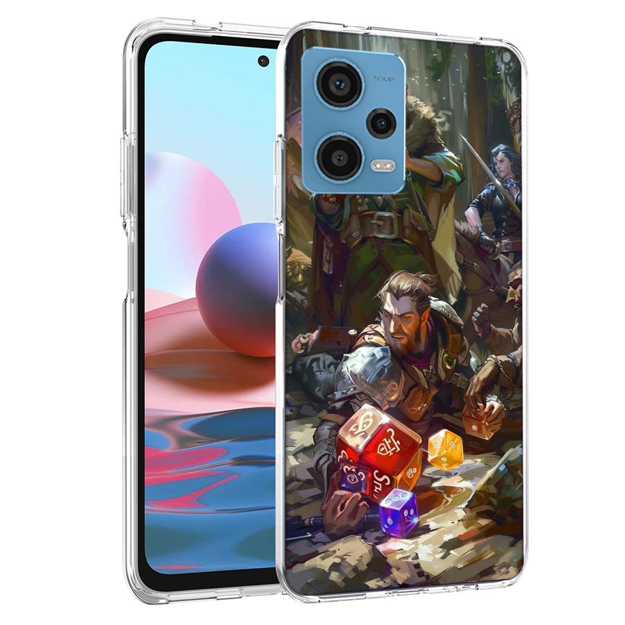 

Игровой D-Dungeons D-Dragons D-DND Чехол для телефона для Redmi Note 13 12 14 15 Pro Plus 13R 11 11T 11E 11S 10 Pro 10S 9 9S Чехол Cell Cle Redmi Note 12 Pro 4G