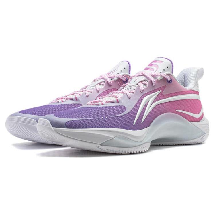 Nové protiskluzové basketbalové boty LiNing Shining s nízkým svrškem Pánské ABPU001-1