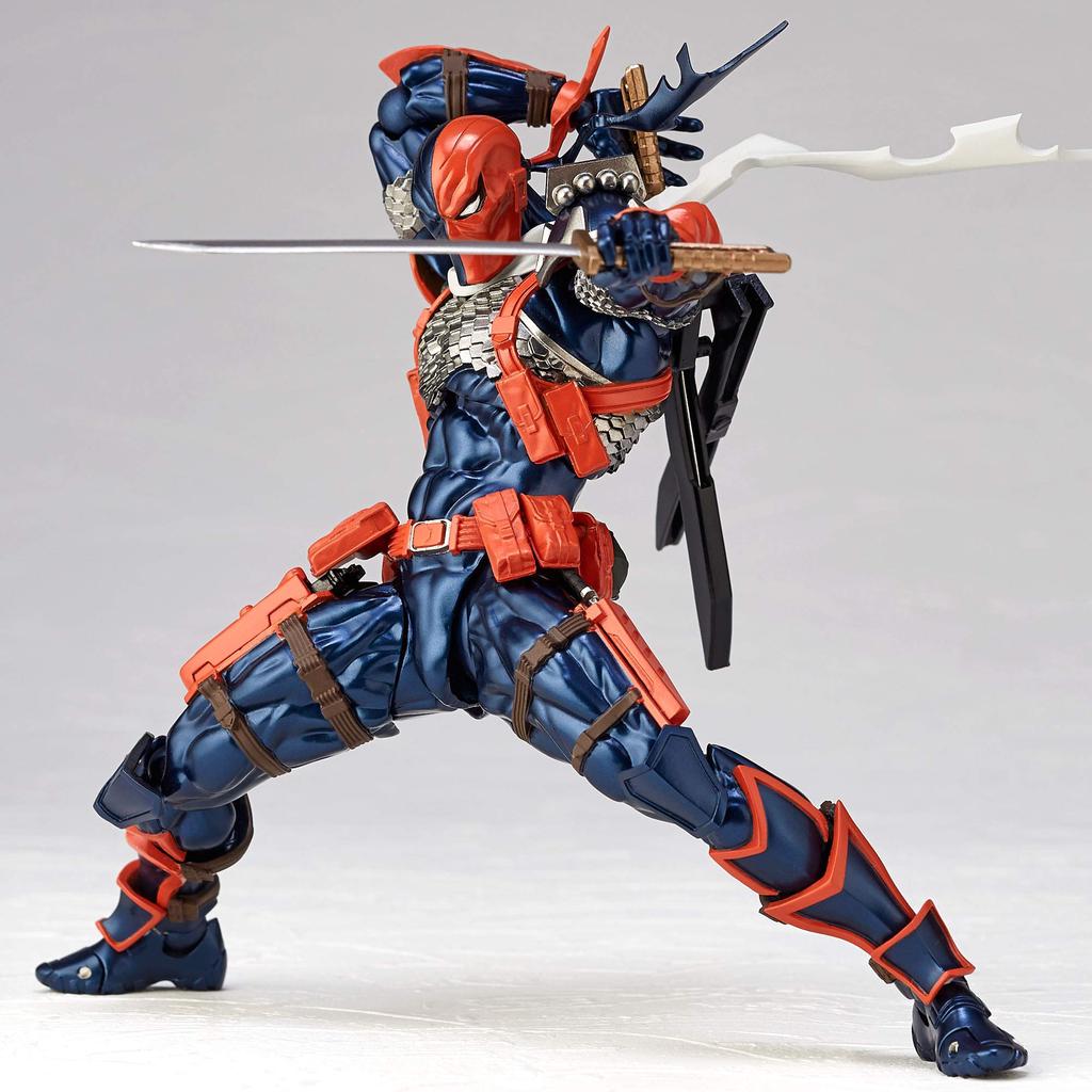 Figurecomplex AMAZING YAMAGUCHI DEATHSTROKE Revoltech Action Figure, Approximately 170mm, ABS & PVC, Painted