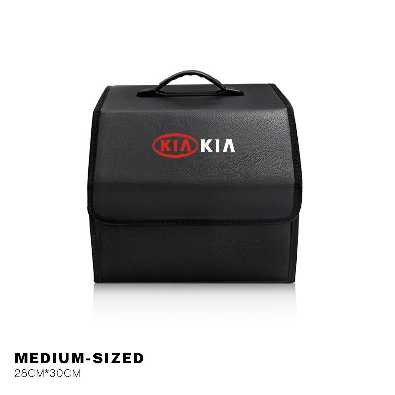 Boîte d'organisation de coffre de voiture Grande capacité Sac de rangement multi-usages pour outils Pour KIA K5 K9 Sorento Ceed RIO Sportage EV9 Stinger Niro Soul