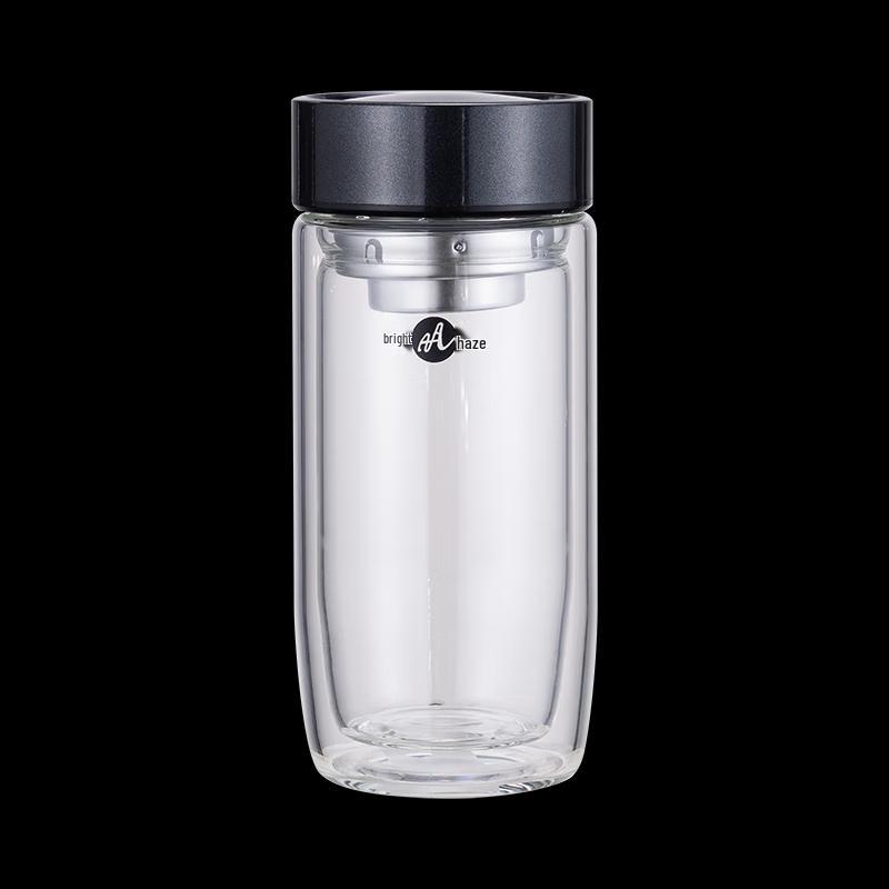 

Mingxia Double-Layer Egg-Shaped Glass Mug 400ML