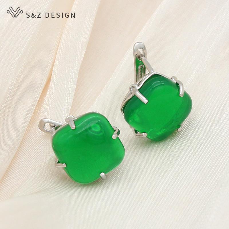 Mode Temperament Elegante Quadratische Stud Ohrringe Für Frauen Mädchen Hochzeit Schmuck Eardrop