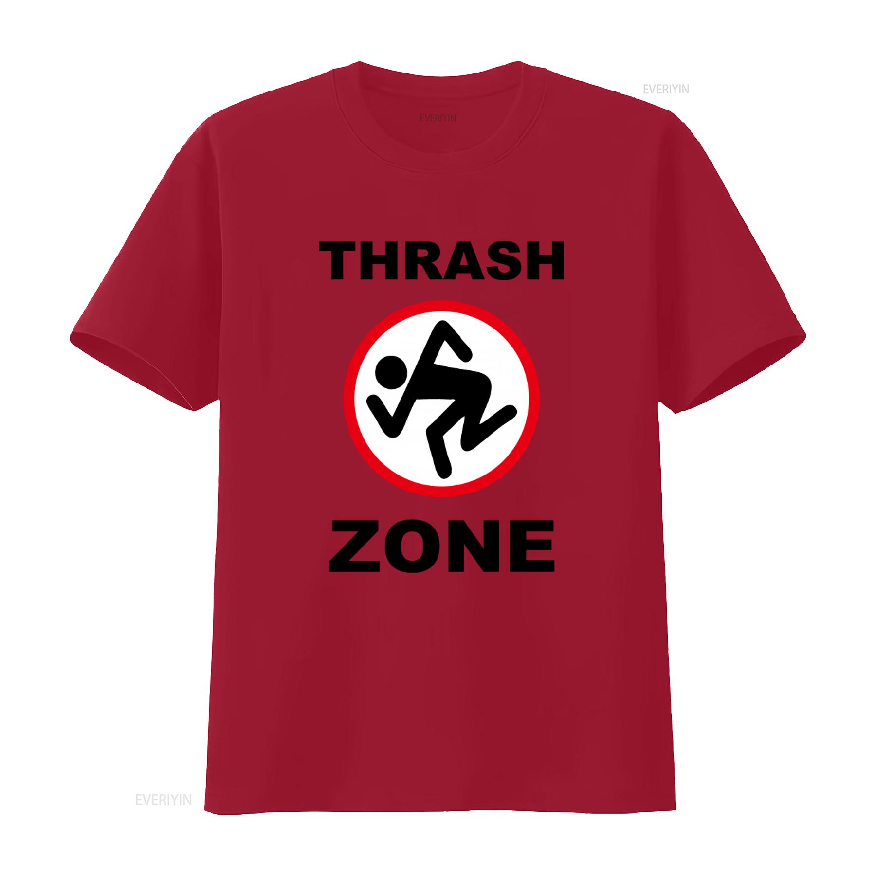Dirty Rotten Imbeciles D R I Thrash Zone Mens T Shirt Sizes S 2XL vintage Washed Slightly Top For Everyday Wear Unisex Soft S