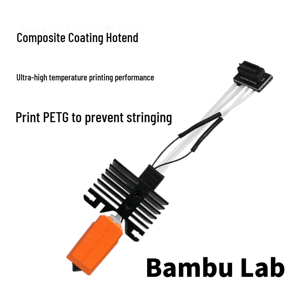 Bambu Lab 3D Printer Compatible Hotend Nozzle Coating for X1C/P1P/P1S