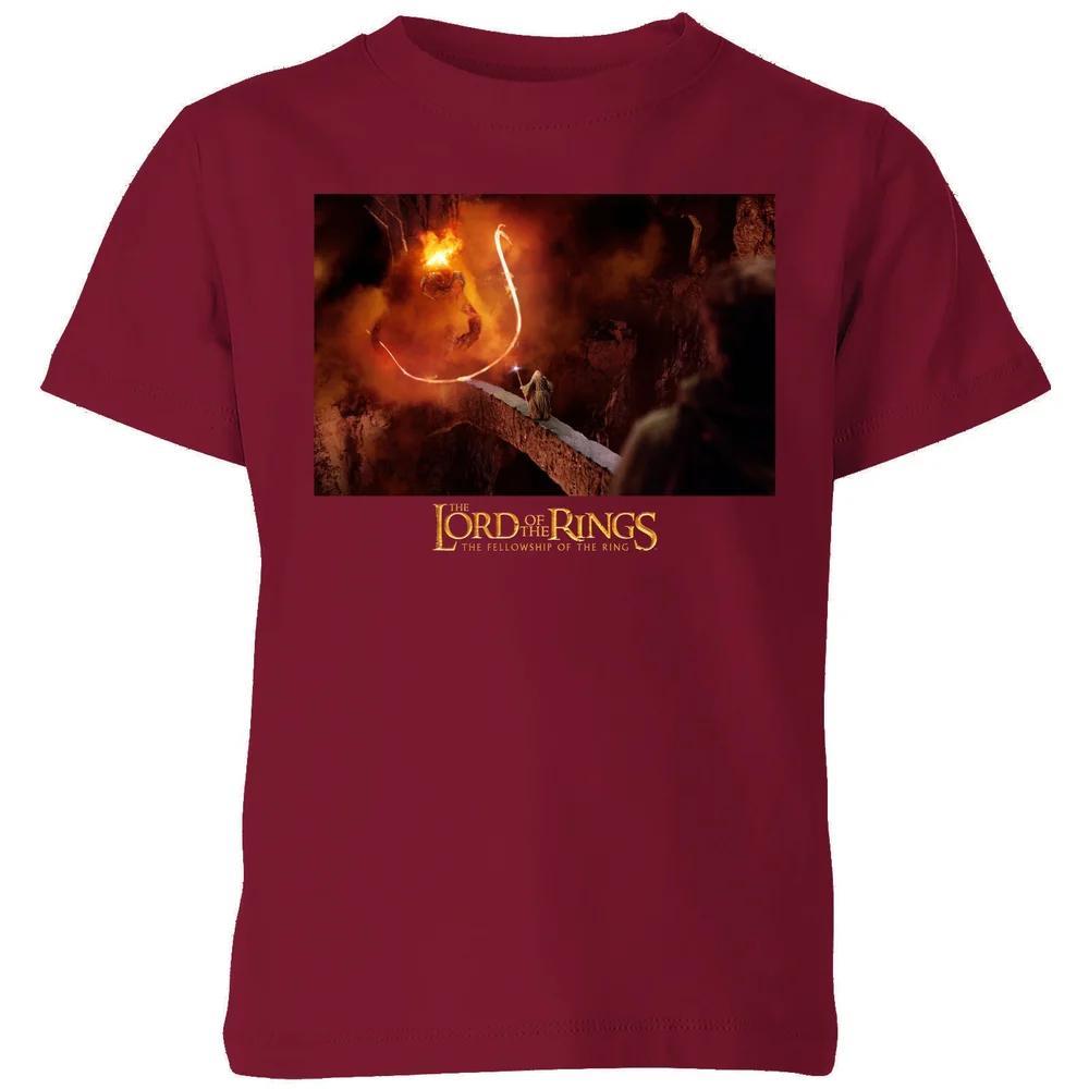 

Lord Of The Rings You Shall Not Pass Kids T-Shirt - Burgundy - 3-4 Years 100