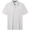SEVEN Men's Silk Blend Jacquard Polo Shirt