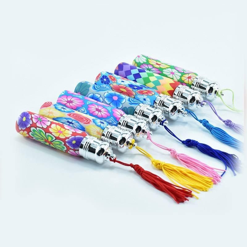 Glass Refillable 6ml Empty Perfume Essential Oil Roll On Roller Travel Bottle