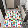Tappeto Avventura con Blocchi Numerici Tappeto da Pavimento Tappeto per Ufficio Perfetto per Corridoio Aree Gioco Stanza del Dormitorio Decorare la stanza Tappeto Antiscivolo Decorare Uffici