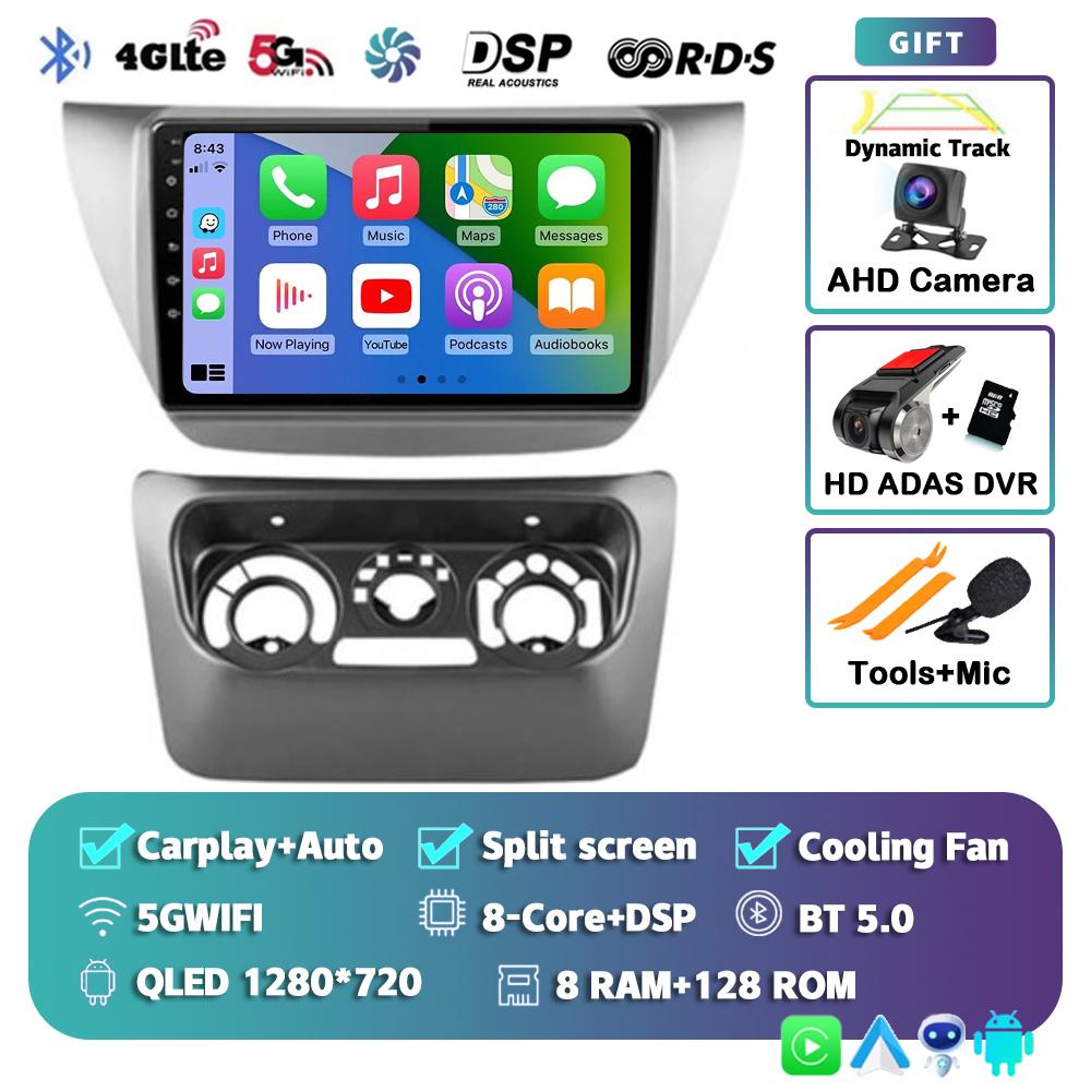 Android 14 Carplay Car Radio For Mitsubishi Lancer 9 CS 2000-2010 Multimedia Video Player Navigation Stereo 2Din 2 Din Head Unit