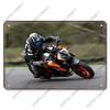Racing Driver & Rally Metal Tin Signs for Bar Man Cave
