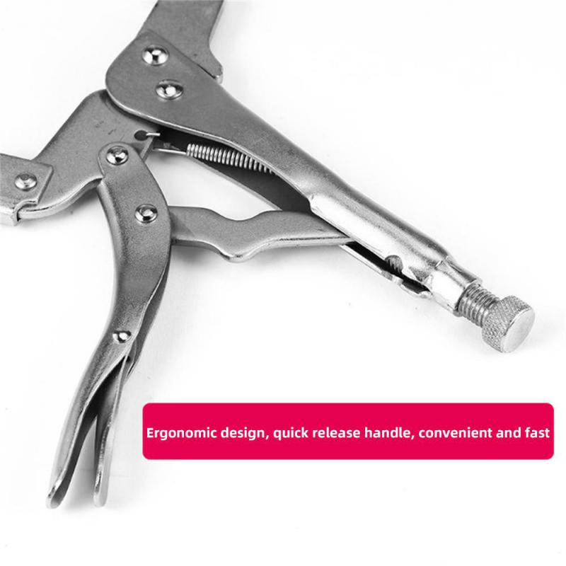 5/6.5/9/11 inch C Clamp weld Clip Woodwork Fix Plier Pad Wood Work Alloy Steel Hand Tool Pincer Tong Tenon Locator