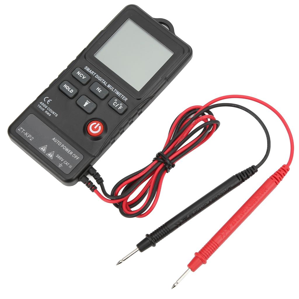 ZTKP2 Digitales Multimeter Vollautomatisch Brennschutz Universell Intelligente Multi-Tester für Heimwerker Elektriker