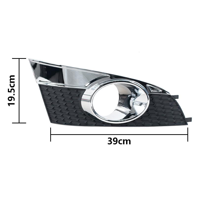 Grill lampy przeciwmgielnej zderzaka przedniego do Chevrolet Captiva 2012-2014 Pokrywa ramki lampy przeciwmgielnej Panel ramki grilla lampy przeciwmgielnej