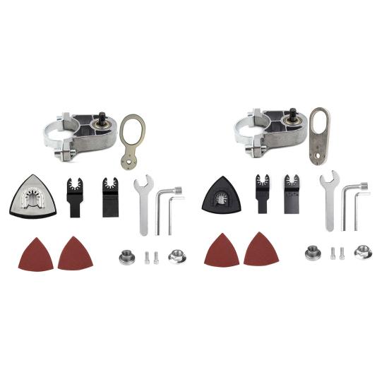 14 bucăți/set util, rezistent la coroziune, M10, M14, adaptor universal pentru cap, convertor de polizor unghiular de precizie