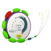 Fine-Tied Seven-Star Float Fishing Hook with Double Hook & Line Group, Taiwan Traditional Design.