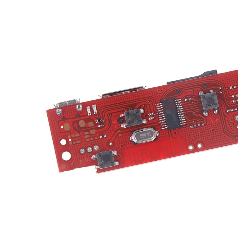 Bluetooth-Audioplatine mit Kabeln Bluetooth-Modul-Verstärkerplatine DIY-Bluetooth-Modul mit Ladeanschluss