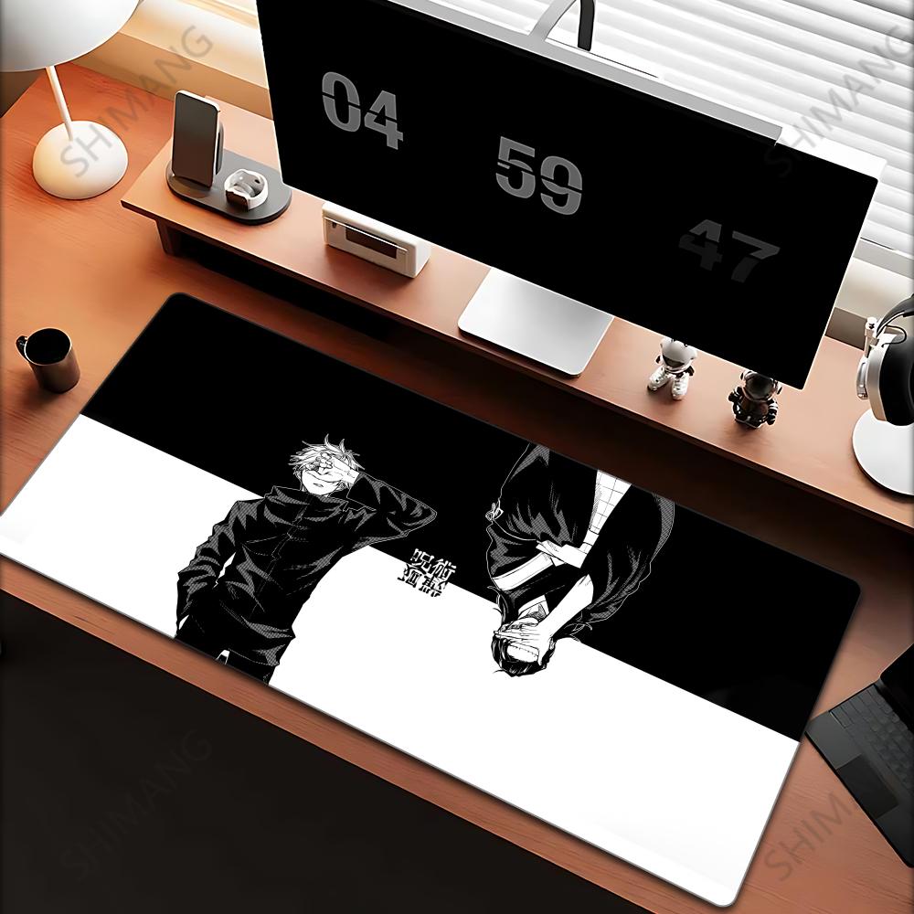 Satoru Gojo Laptop Accessories Keyboard Pad Desk Mat Set Up Gaming Mat Desk Pad Setup Gamer Mouse Pad Office Big Mousepepad