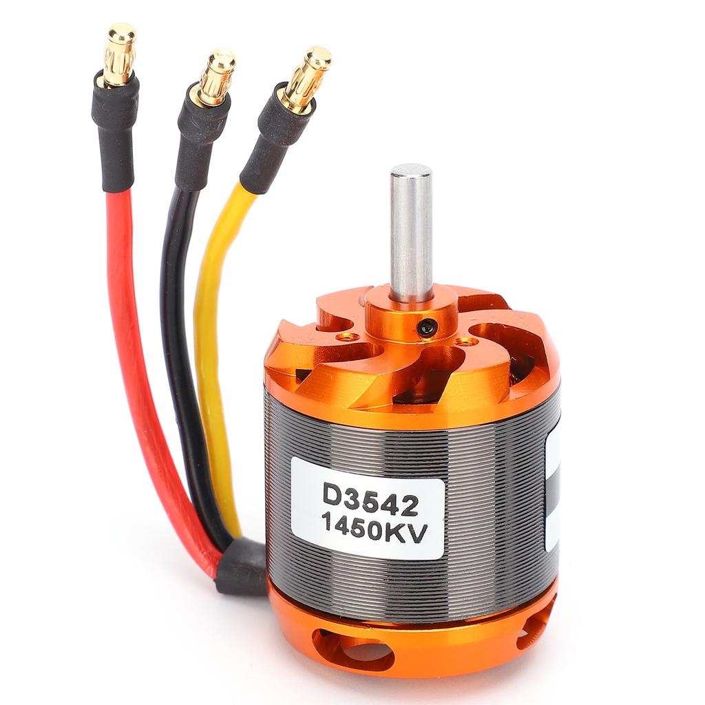 D3542 Bezuhlíkový motor RC lietadlo Náhradný doplnok pre RC lietadlo s pevným krídlom 1000KV