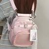 New Y2K Ita Carry Carrier Sweet Girls Transparent Bag Style Ladies' Spacious Casual Tote Bag DIY Display Handbag Rucksacks