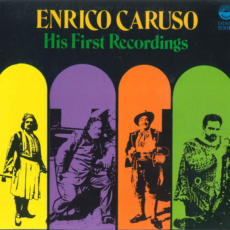 

LP Record ENRICO CARUSO - His First Recordings 3382 EVEREST 1975 US Classical Used