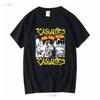 Casualties Punk Tričko Černé Bavlna S 5xl Ky018 Vintage Prané Streetwear Móda Pohodlné Unisex Ležérní Všestranné