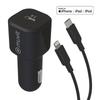 Car Charger Muvit for Change 1 M Black