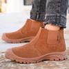 Fashion Men's Work Safety Boots Welder Shoes Welding Safety Shoes Men Steel Toe Boots Indestructible Shoes Security Protective Boots