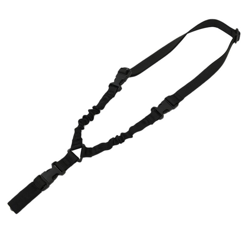 Outdoor Single Point Gun Sling Nylon Schultergurt Gewehr Seil Gürtel mit Metallschnalle taktische Ausrüstung
