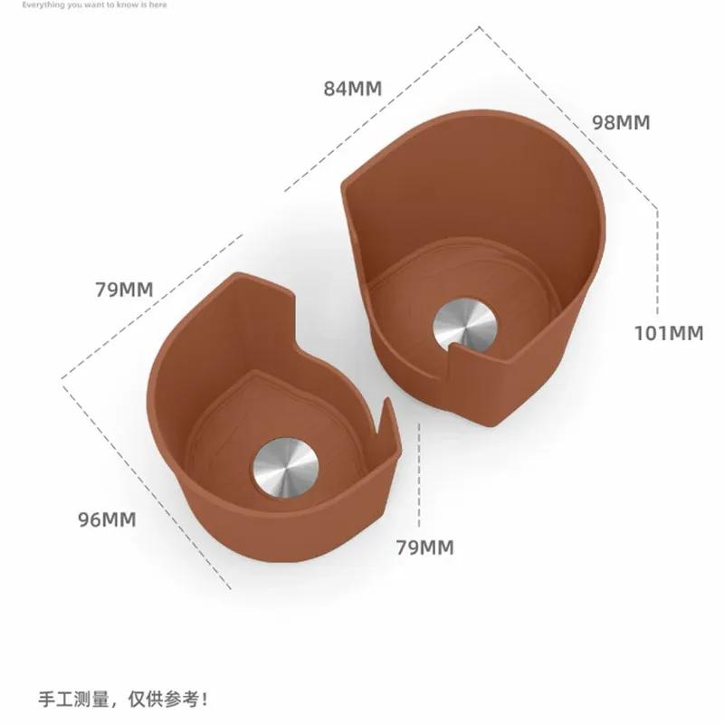 Anti slip fixing pad silicone material for car center water cup cover For Mercedes-Benz GLC 400 350 EQ EV X540 2026 2027