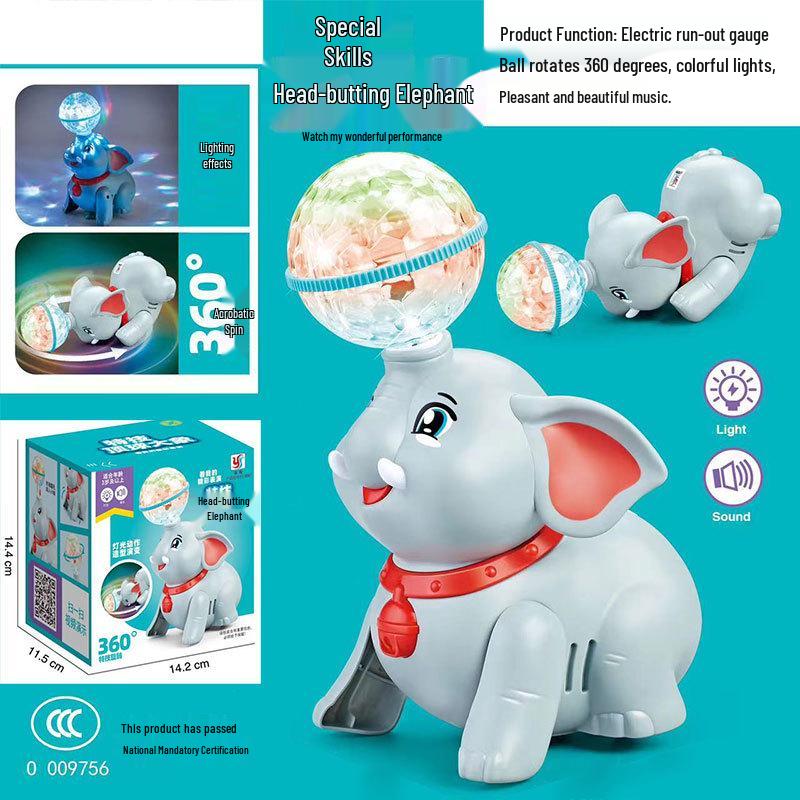 

Электрический волчок-шарик Слон Питомец и Игрушка для ролевых игр для детей