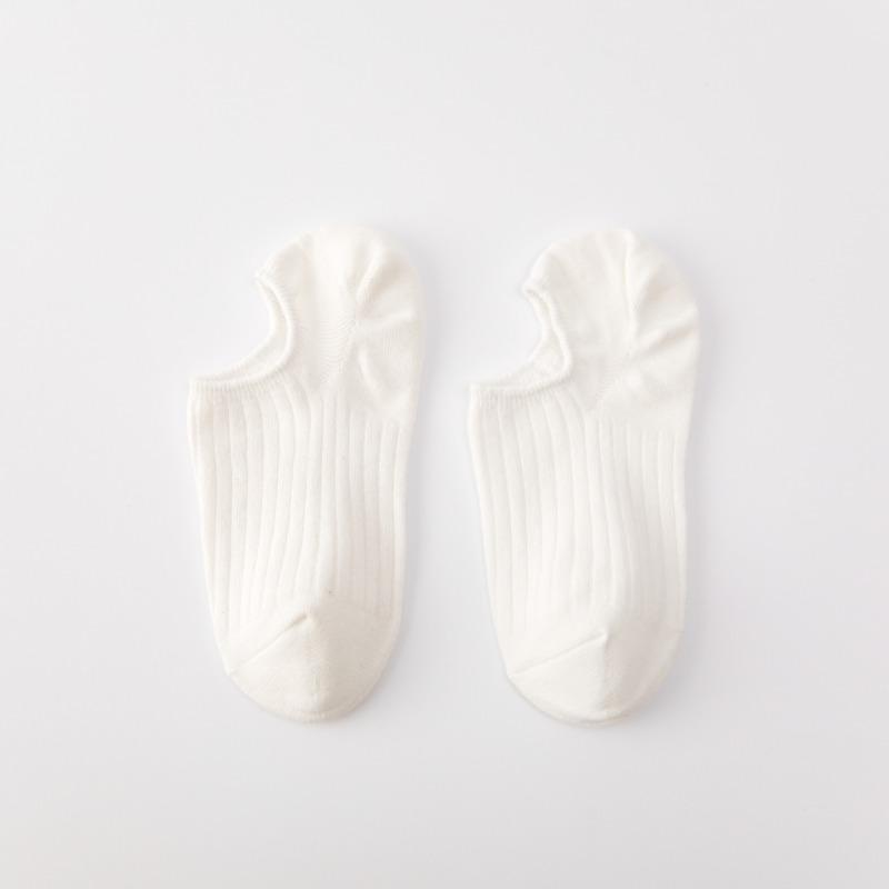 Female Spring and Summer Thin Cotton Shallow Mouth Invisible Non Slip Heel Socks