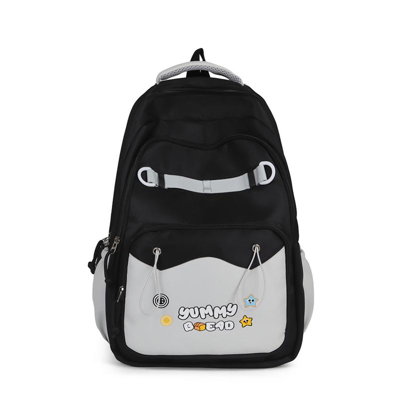 Schoolbag wholesale female cute ridge protection versatile backpack large capacity lightweight junior high school backpack new fashion primary school