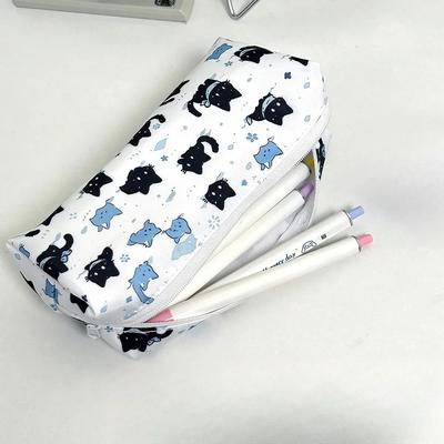 Federmäppchen mit Cartoon-Motiv, hohe Kapazität, Aufbewahrungstasche für Schreibwaren, Cartoon-Kawaii-Federmäppchen für Schüler, Kinder, Festivalgeschenk, Schulanfang