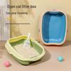 Extra Large Splash-Proof Cat Litter Box with Odor Control