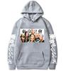 Anime Tokyo Revengers Mikey Trykket Hettegenser Høstfleece Komfortable Hettegensere Pluss Størrelse Genser Harajuku Streetwear