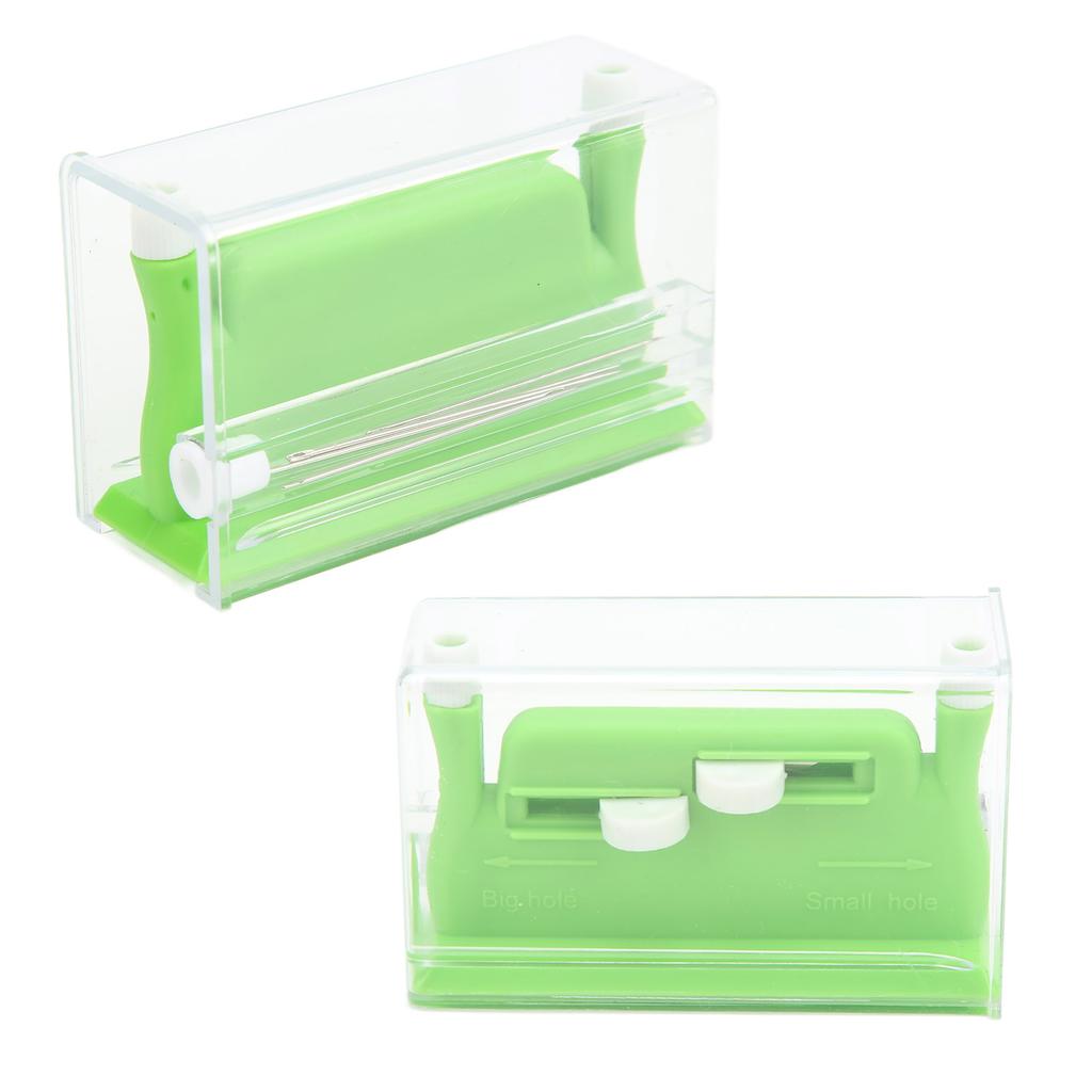 Multifunctional Needle Threaders Double Hole Design 2.6x4.4x7.2cmCelsius1.0x1.7x2.8in Plastic Embroidery Needle Threader