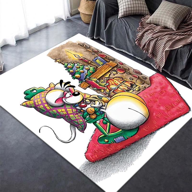 2025 Nuovo Tappeto diddl per Soggiorno Camera da Letto Casa Decorazione Divano, Tappetino Antiscivolo per Giochi Bambini