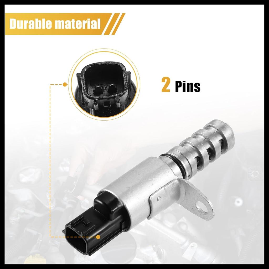 916-922 Camshaft Engine Oil Control Variable Valve Timing VVT Solenoid for Nissan Altima 2013-2017 for Nissan Rogue 2014-2019 237963TA4A Durable